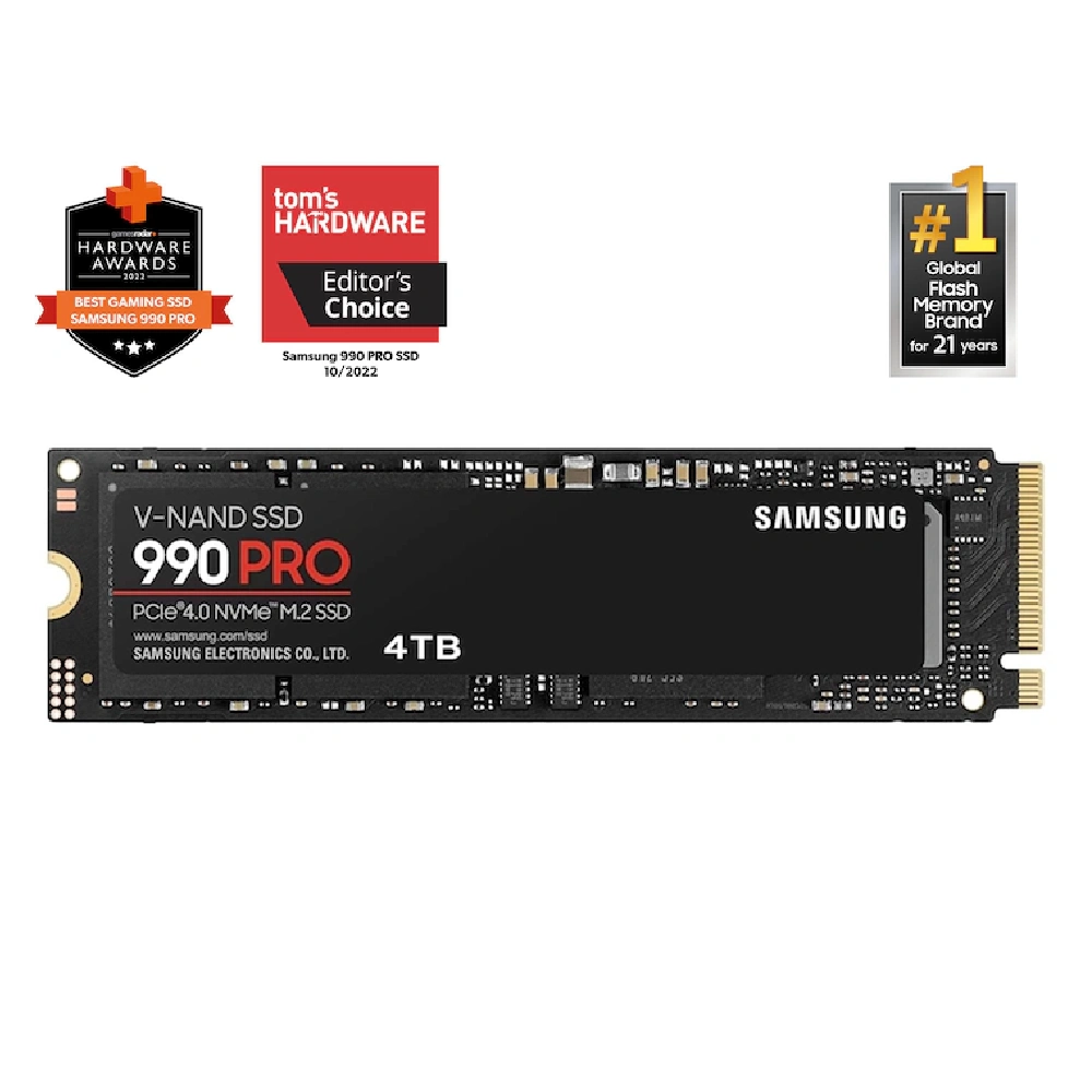 Samsung Internal SSD 4TB NVMe 2280 (990 Pro) view 2